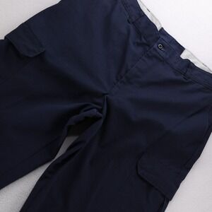 Red Kap Mens Navy Blue‎ Cargo Work Pants PT88NV2 Straight Leg Size 36x32